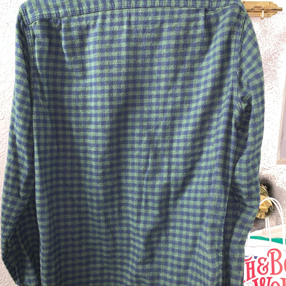 Men’s J-Crew flannel shirt
